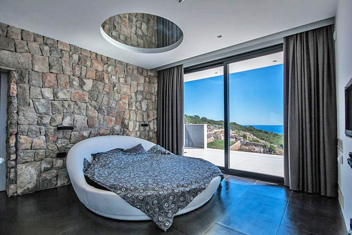 Privater Meerblick in der Villa Krimovice, Budva